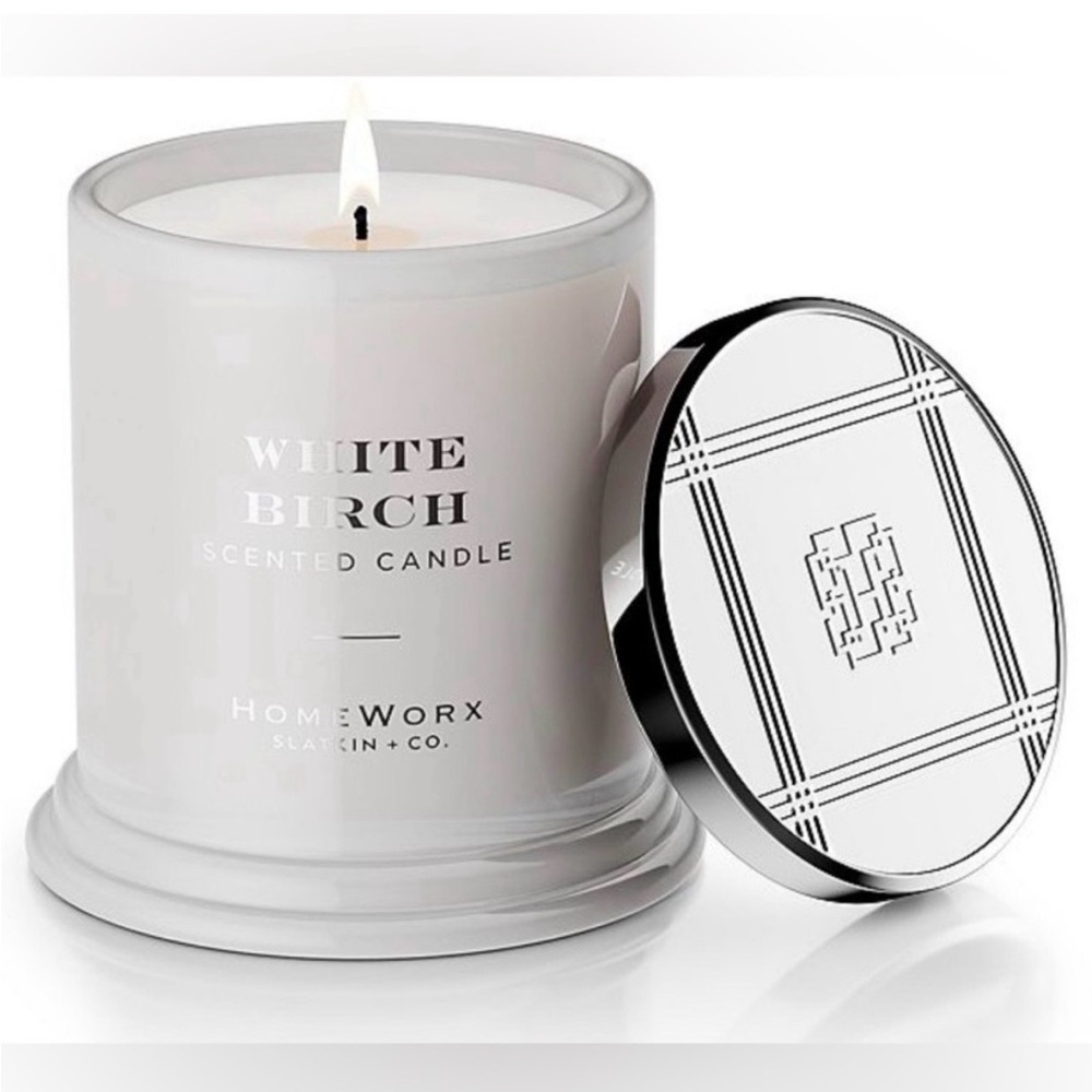 Slatkin + Co. Homeworx Birch Candle